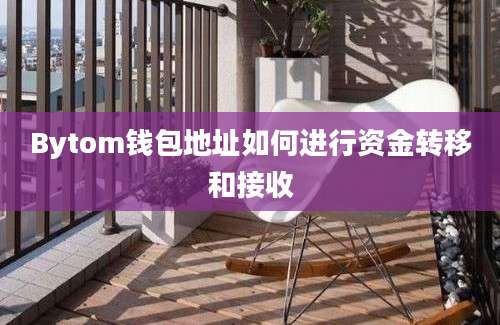 Bytom钱包地址如何进行资金转移和接收